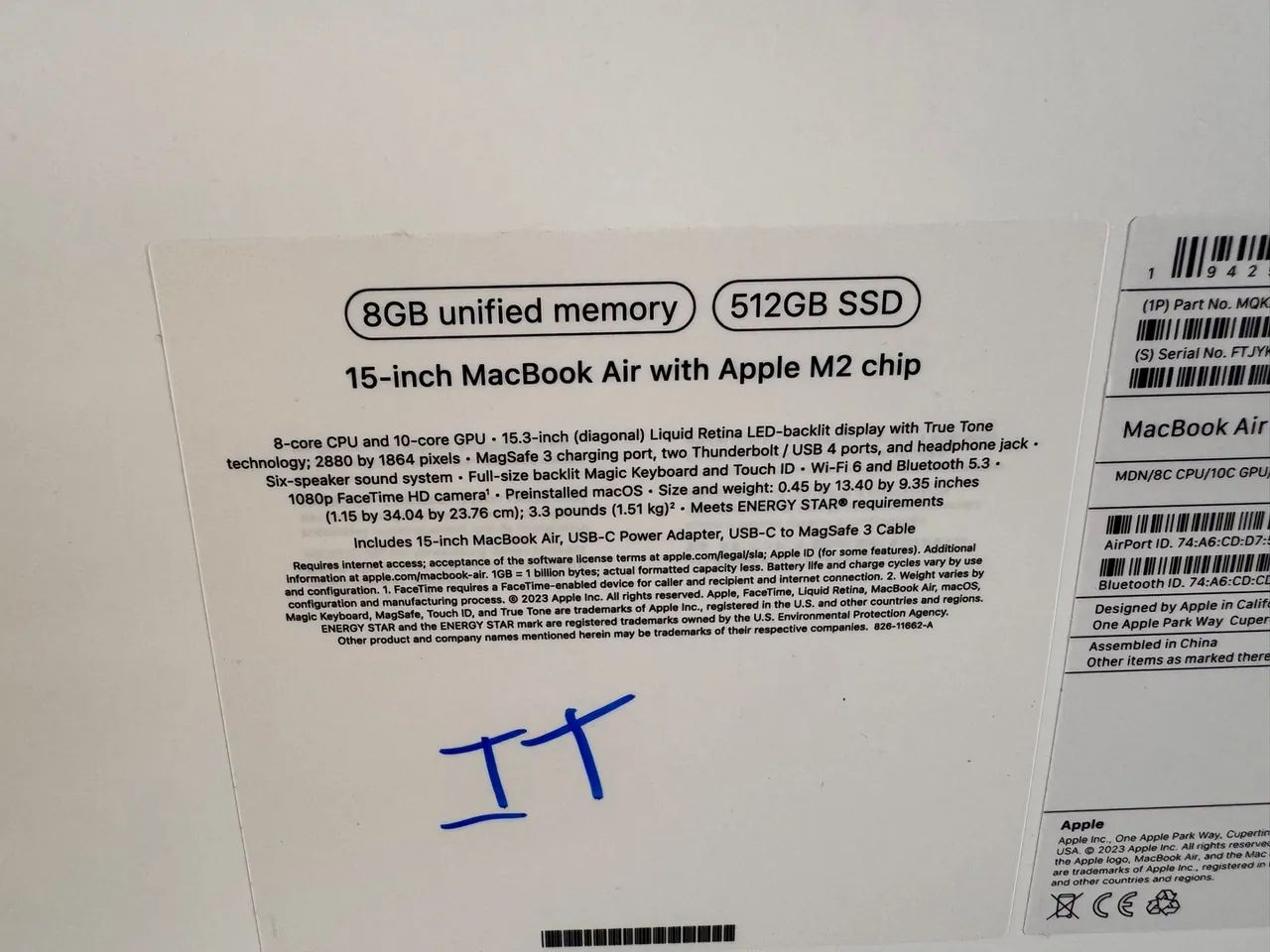 MacBook Air M2 16/256GB 13 polegadas cor Midnight - Foto 3