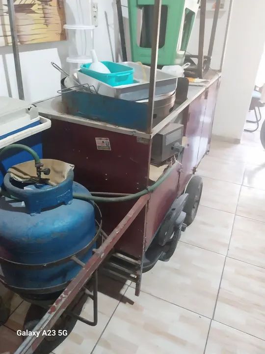 CARRINHO PRA FRITAR BATATA- Ótimo estado! - Foto 3