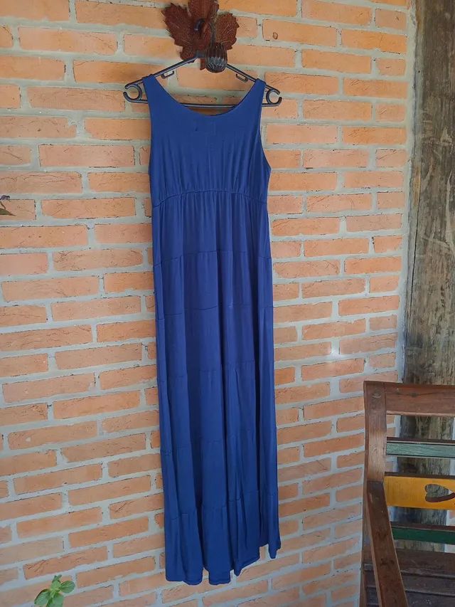 vestido longo azul royal Zinzane - Foto 2