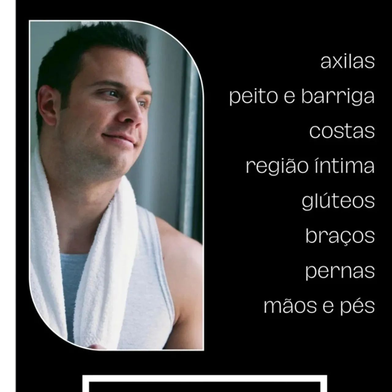 Depilação masculino e feminino 