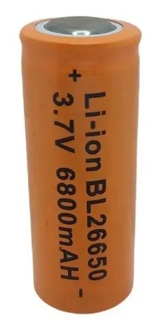Bateria Recarregável Lanterna Tática X900 T9 26650 3,7v - 298