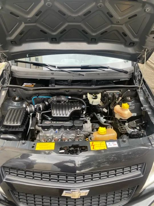 Montana Lsi 2015 Preta Completa Ar Dir Trio Som Revisada R$ 36.000,00 - Foto 4