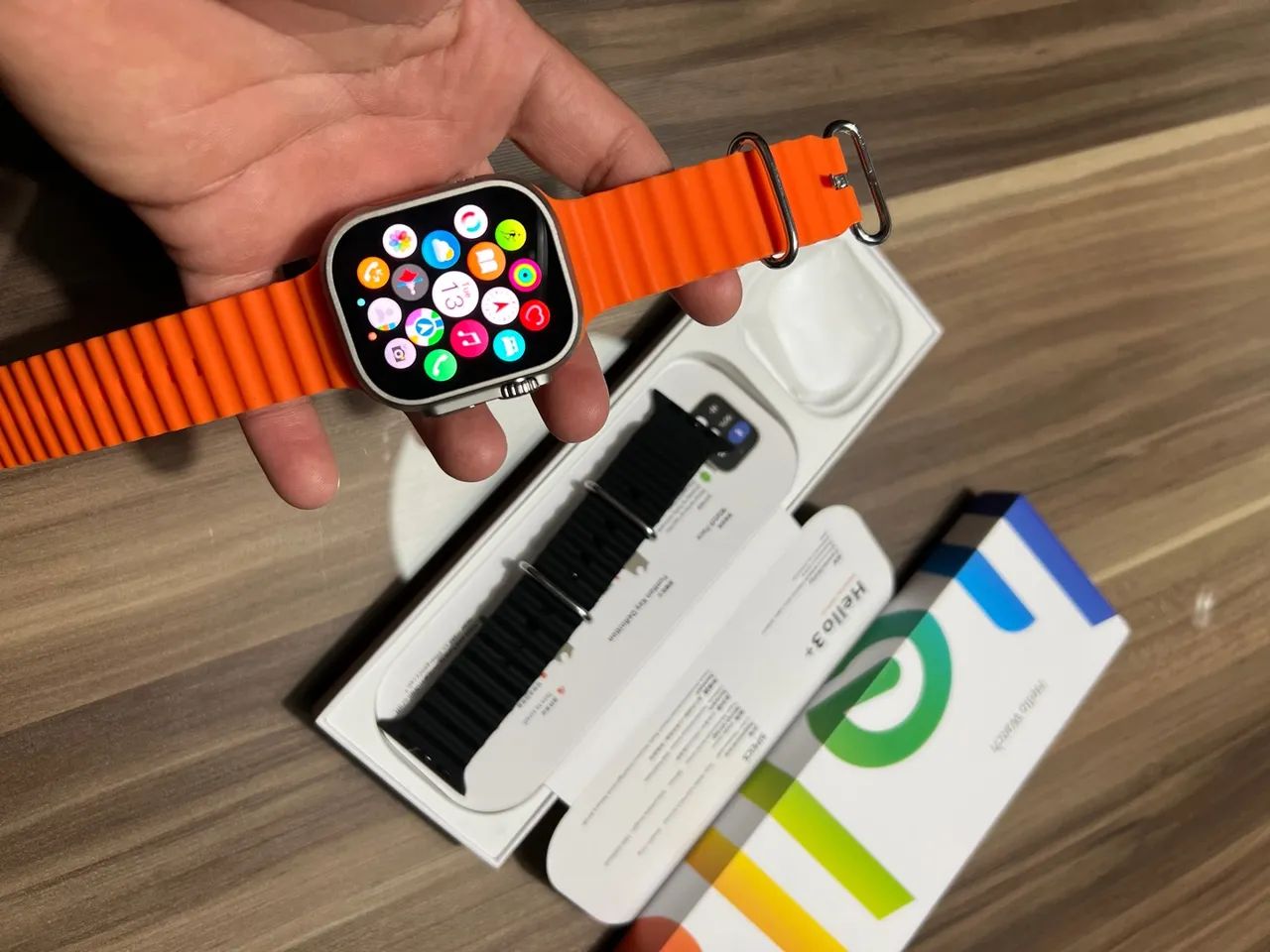 Hello Watch 3 plus 2024 amoled - Ultra 2 - Foto 3