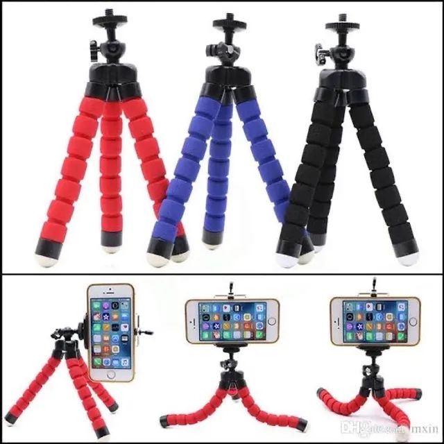 Tripé suporte para Celular articulado | Live Mesa YouTube Flexível  - Foto 3
