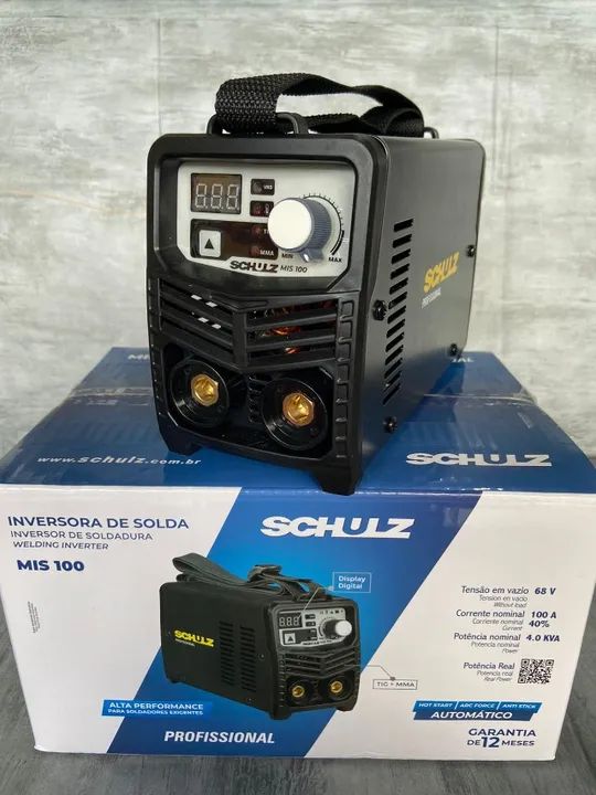 Máquinas de Solda Inversora Profissional MIS 100 Schulz 
