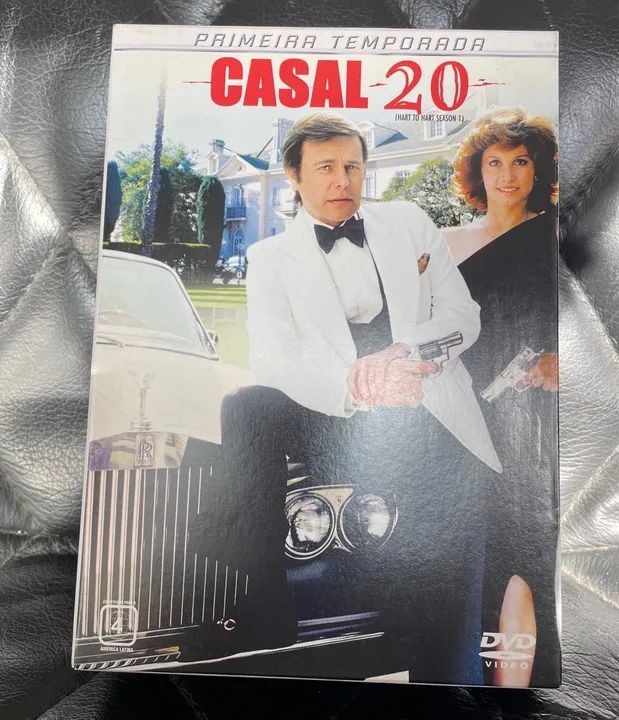 Coleção Casal 20 dvds Original - Foto 2