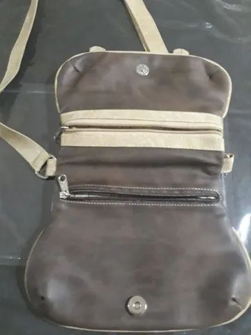 bolsa tipo pochete em napa nova - Foto 4