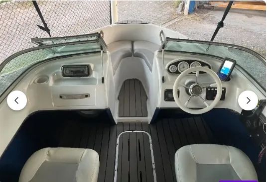 Lancha Sunbird Bayliner 170 - Optimax 115hp - troco por carro ou moto - Foto 4