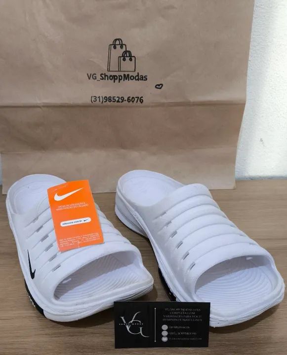 Chinelo Nike Zoom Branco 