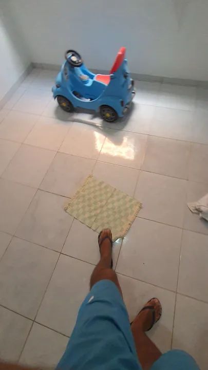 Carrinho de Brinquedo Volkswagen Fusca Azul - Foto 3