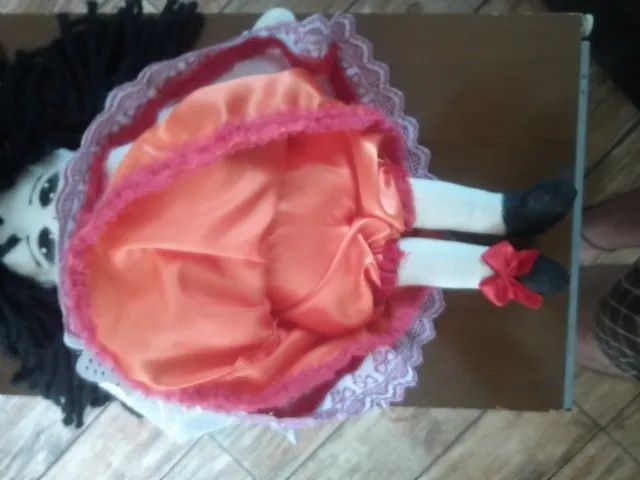 Boneca de Pano feito a mão GRANDE - Foto 5