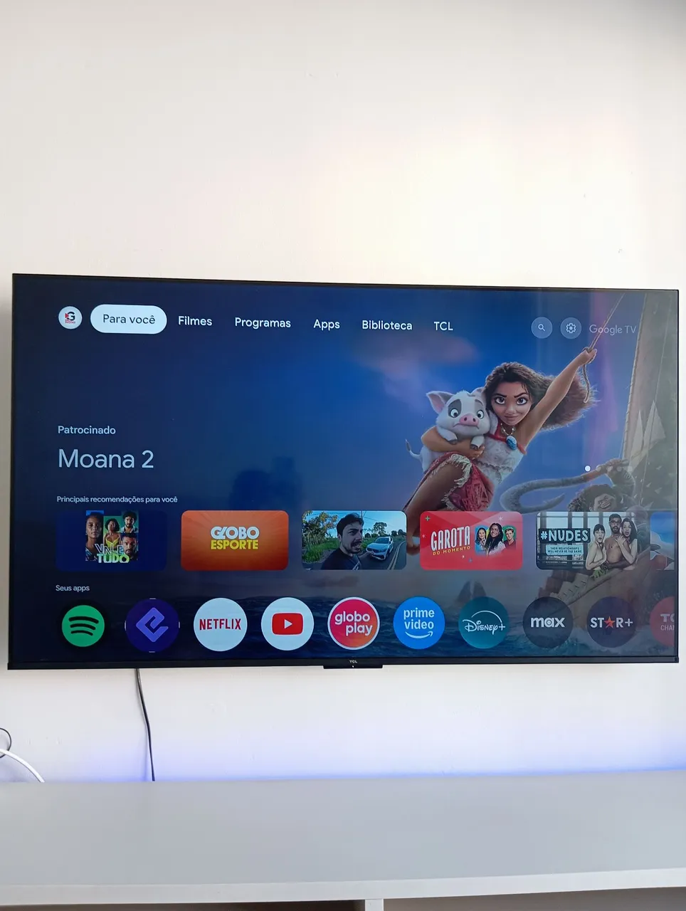 Smart TV TCL 55 polegadas