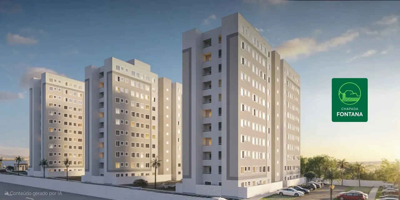 Lançamento Chapada Fontana Entrada Facilitada e Desconto de até R$ 40 Mil!