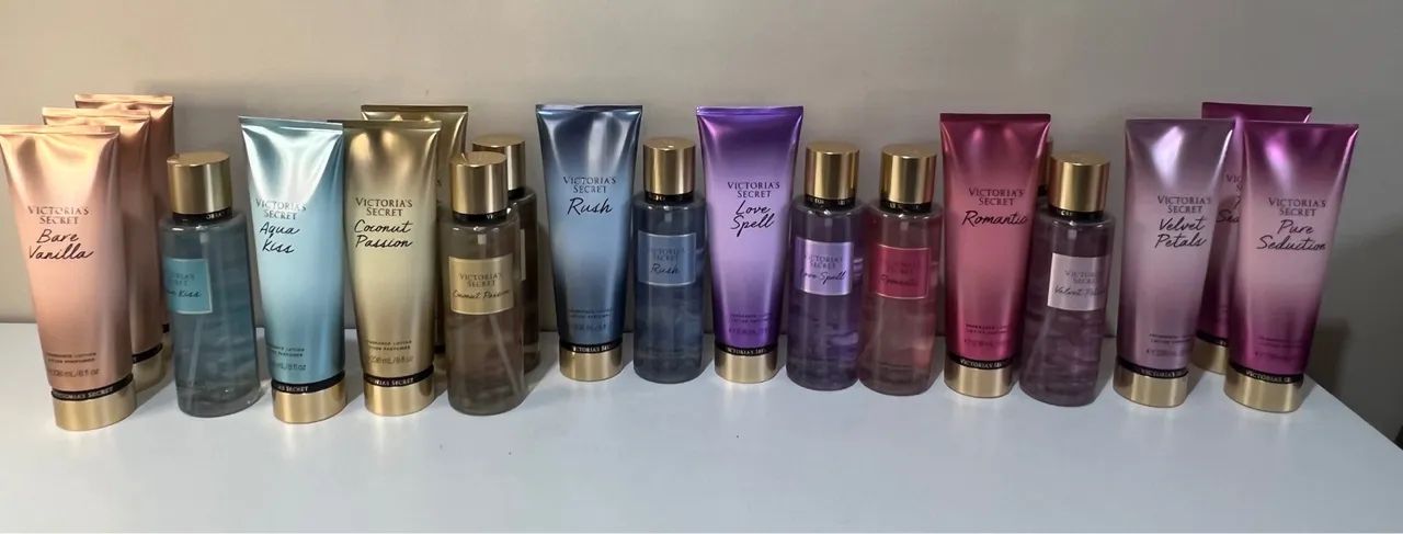 Hidratante e Body splash Victoria Secrets