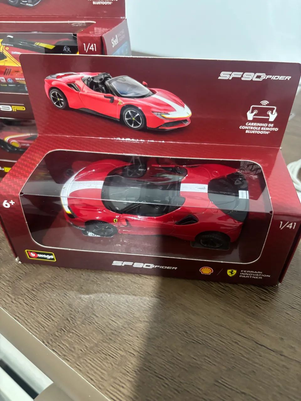 Kit com os 4 Coleção Shell carrinho de Fórmula 1 - Foto 5