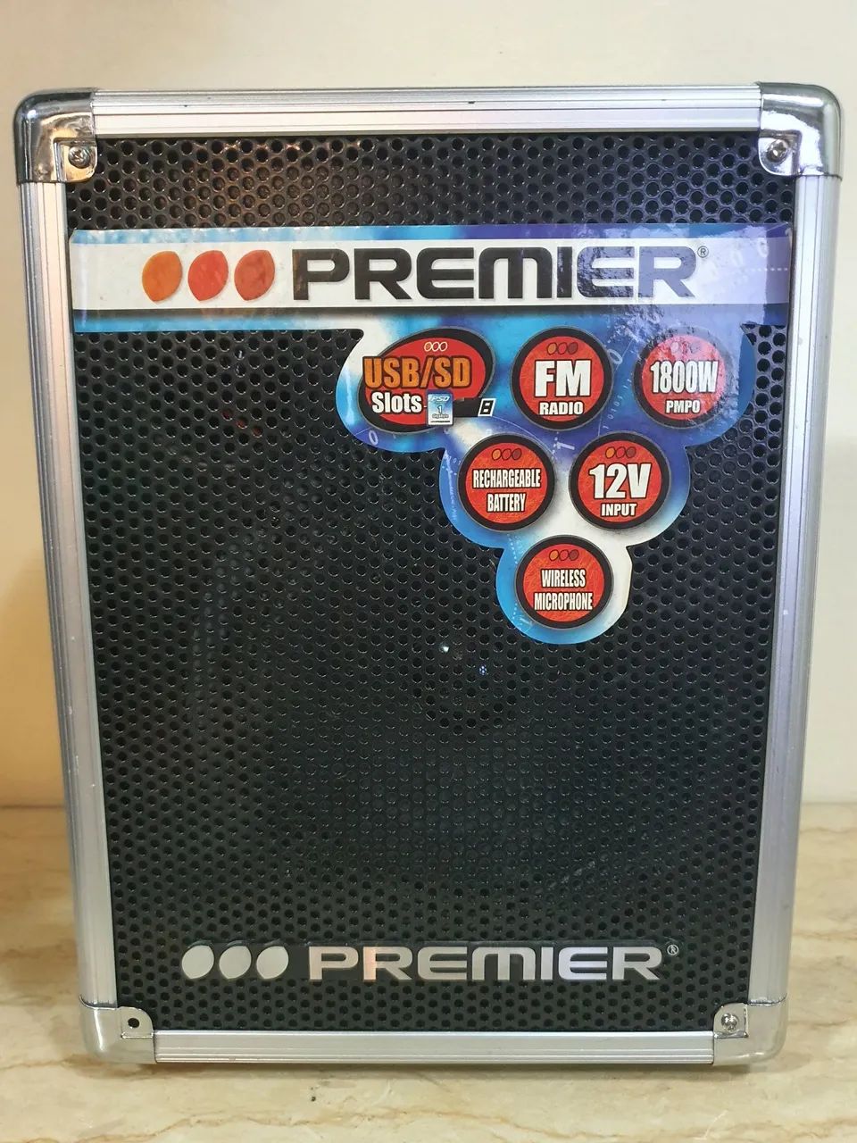 CAIXA DE SOM PORTÁTIL PREMIER NOVA- 220V - Foto 3