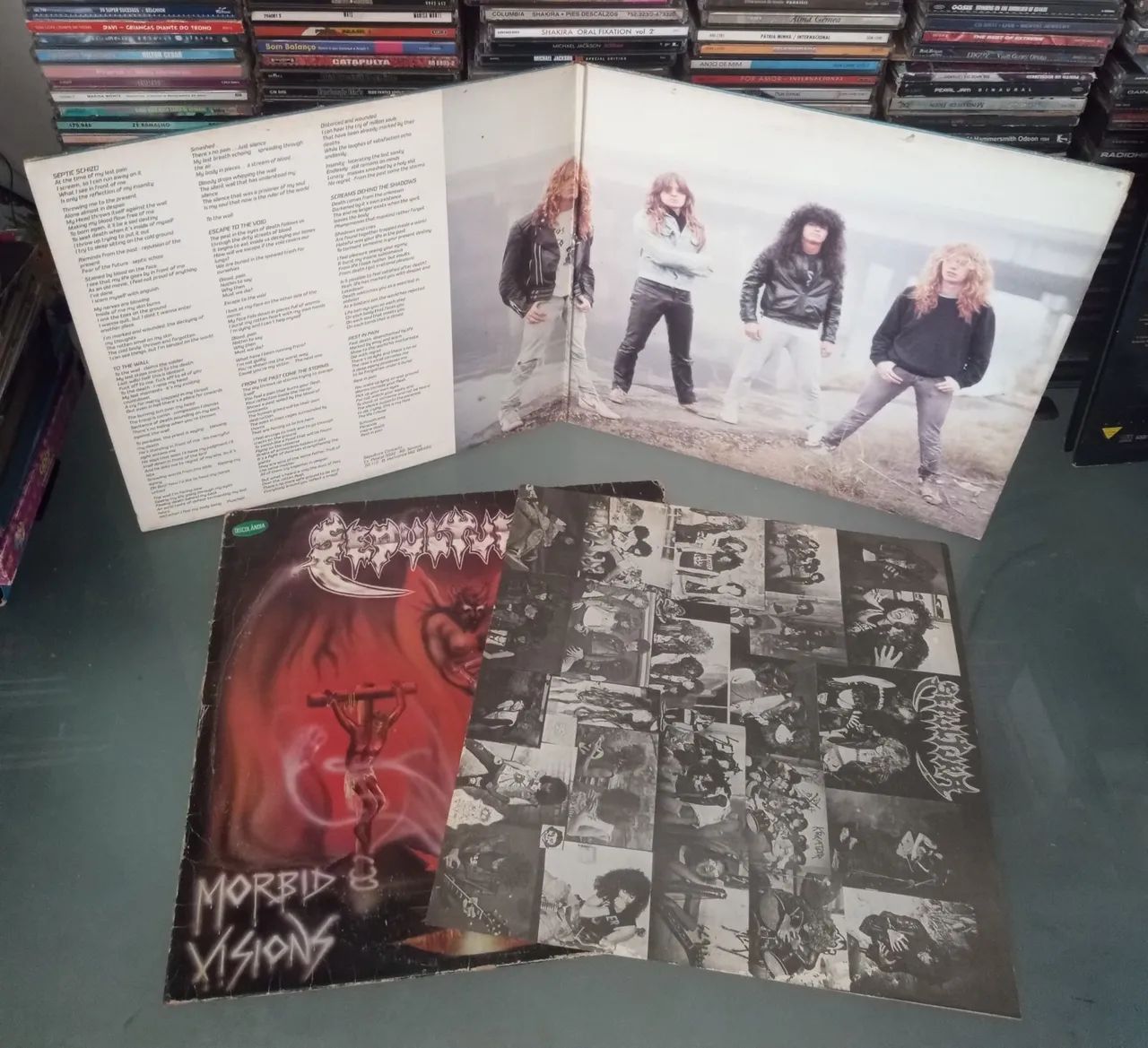 LPs SEPULTURA Morbid Visions / Schizophrenia - Foto 3