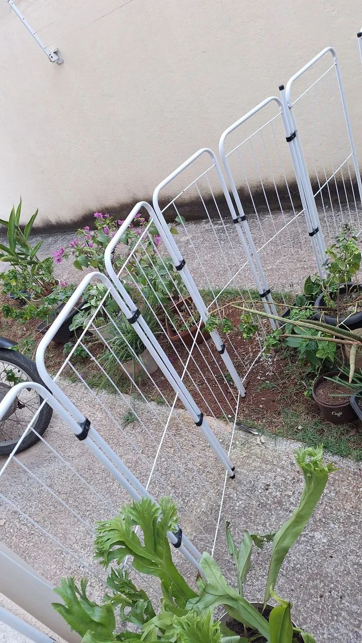 Grade de proteção para área externa com portão