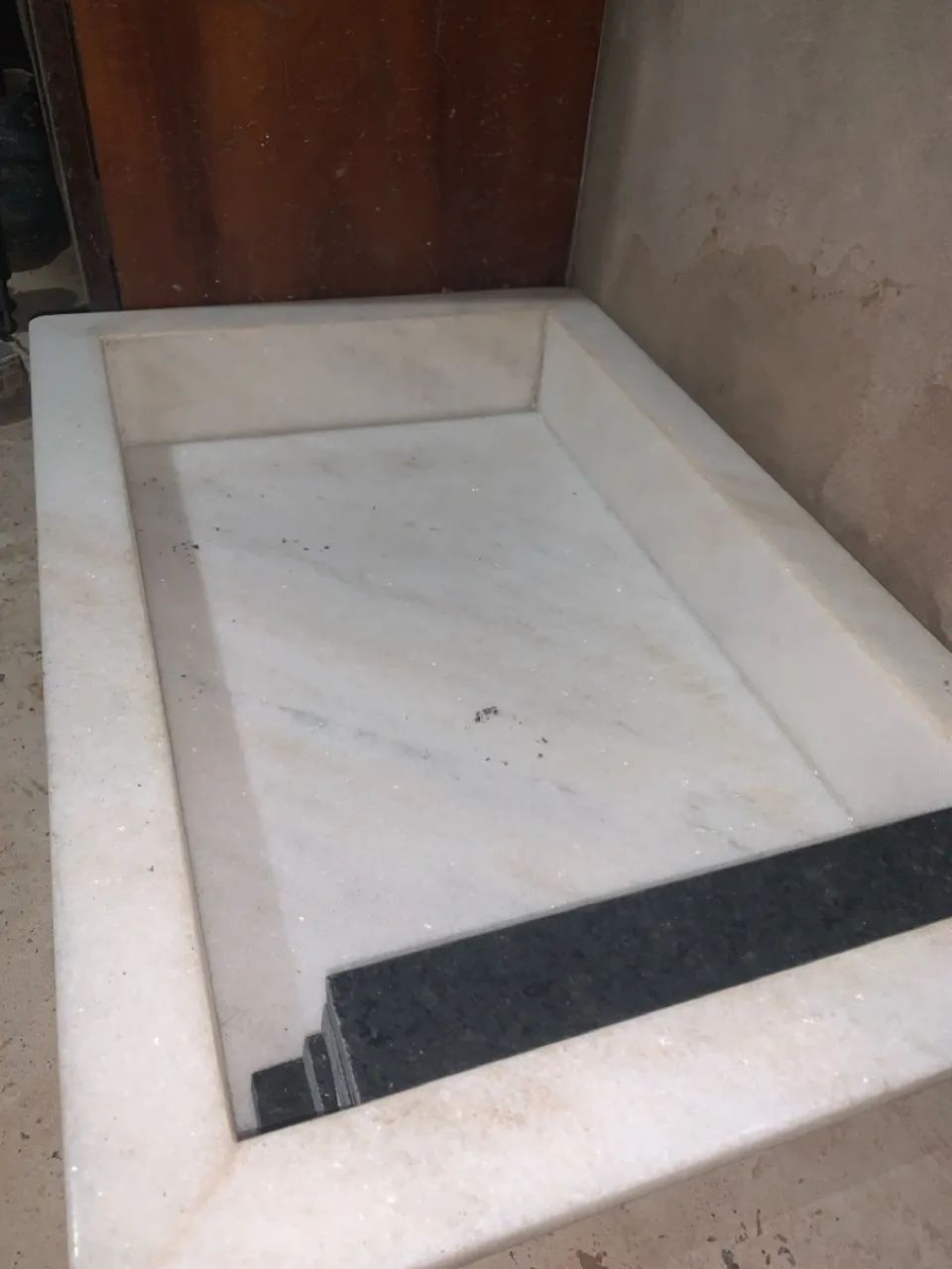 Nicho de mármore branco  - Foto 3