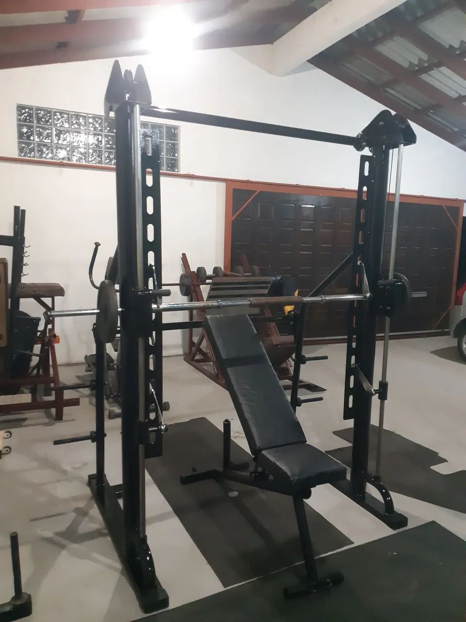 Smith profissional + banco  regulavel 