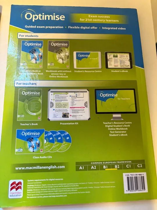 Optimise B1+ Student's Book Pack - Inglês - Foto 3