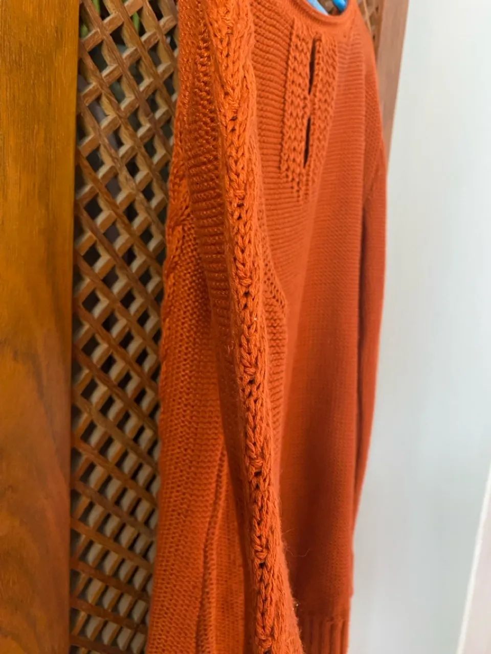 Blusa de Lã na cor Terracota P/M - Foto 5