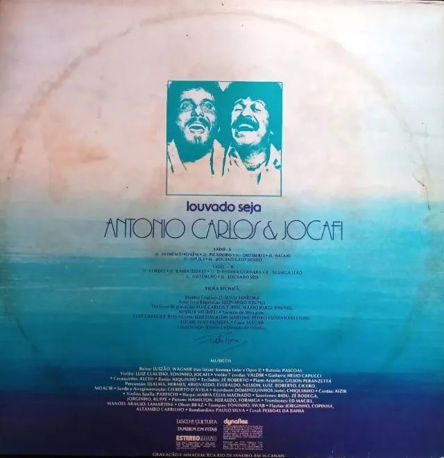 LP-Disco vinil-Antonio Carlos e Jocafi-Louvado seja-Ano 1977 - Foto 3