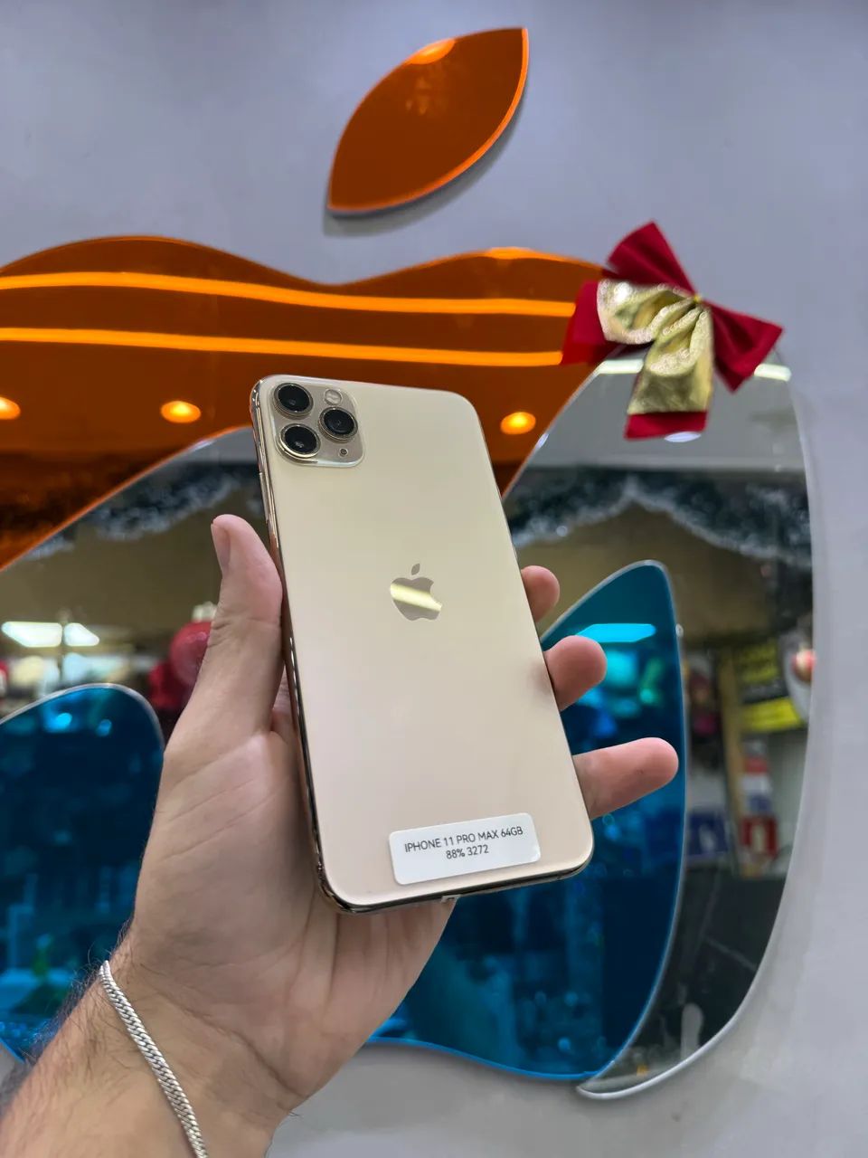 IPHONE 11 PRO MAX 64GB GOLD SEMI NOVO OPORTUNIDADE PROMOÇÃO