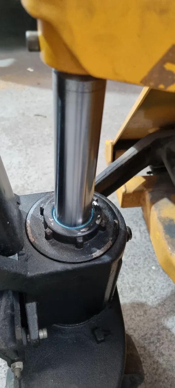 Paleteira dematic 3000kg rodagem dupla revisada ! - Foto 2