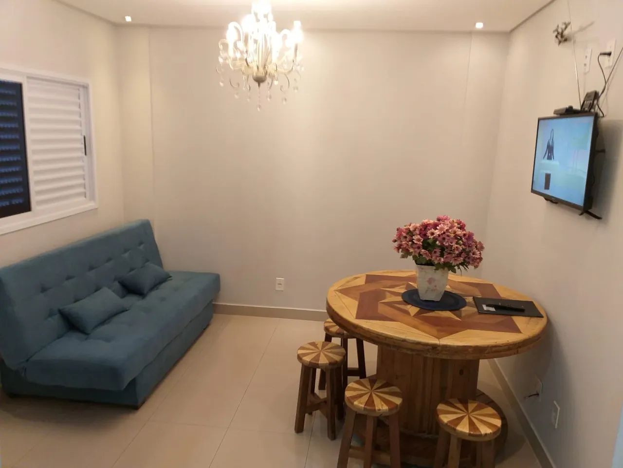 Locação de TEMPORADA de APARTAMENTOS MOBILIADOS mensal ou temporário em Cuiabá - Foto 4