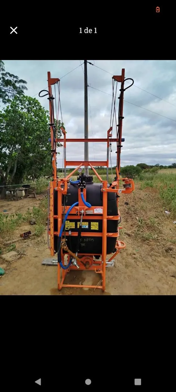 Pulverizador Agrícola 600 Litros