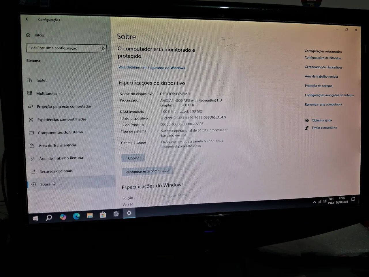 Computador com ssd wifi - Foto 3