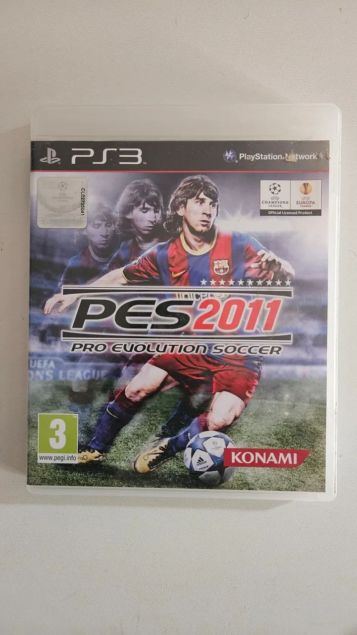 PES 2011 PS3 COMPLETO ORIGINAL