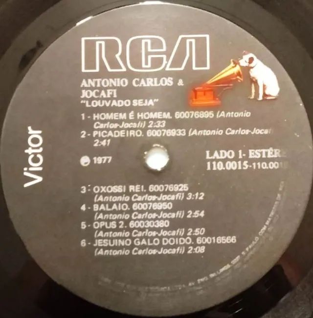 LP-Disco vinil-Antonio Carlos e Jocafi-Louvado seja-Ano 1977 - Foto 4