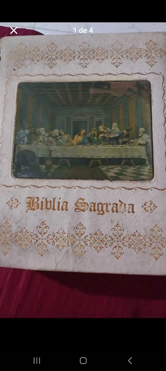 Bíblia antiga ilustrada 