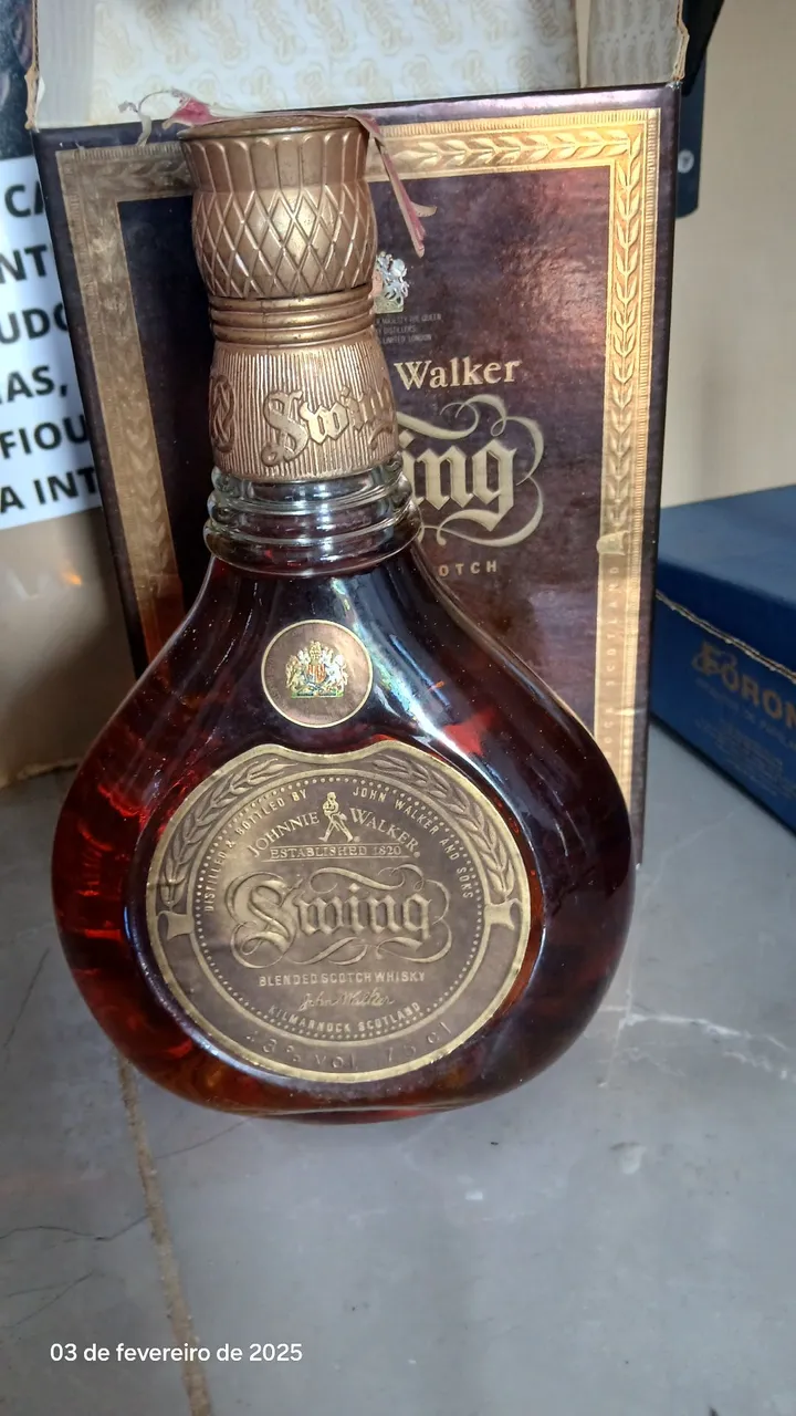 Whisky Johnnie Walker Swing - Coleção