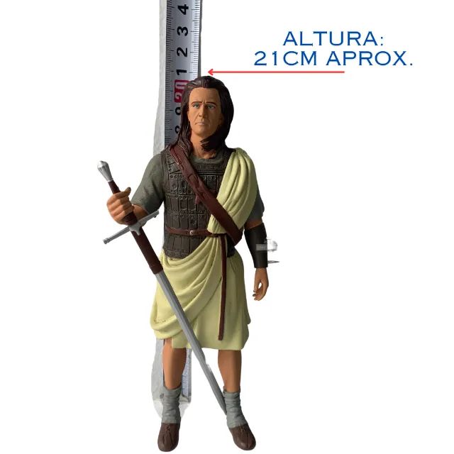 William Wallace Figura Brave Heart - Coração Valente - Foto 3