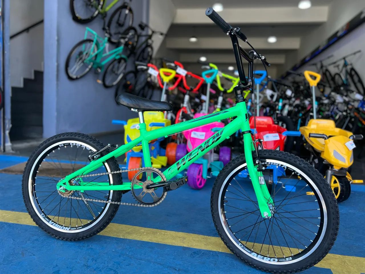 Bicicleta Wendy aro 20 - Verde - Foto 2