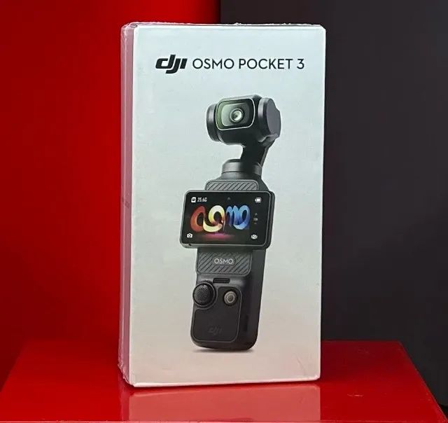 DJI Osmo Pocket 3 - Câmera de Ação com Estabilizador - Produto Novo 
