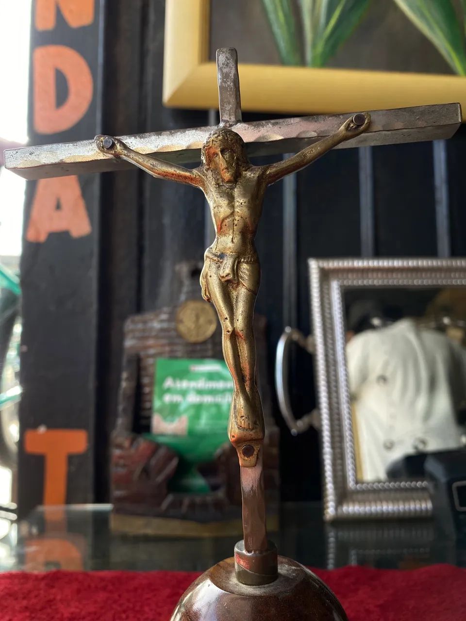 Crucifixo de mesa (ref: 101) - Foto 4