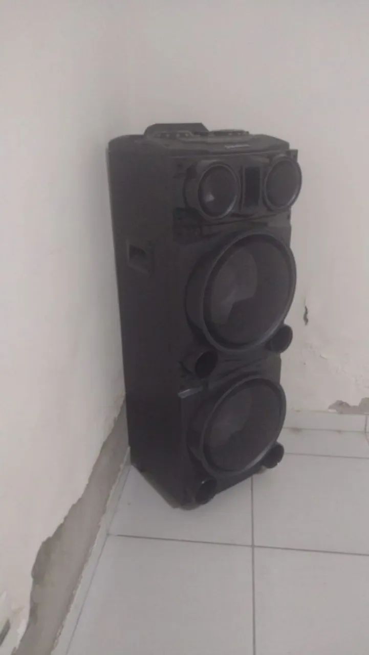 Caixa de Som Torre Gradiente Potente Semi Nova  - Foto 3