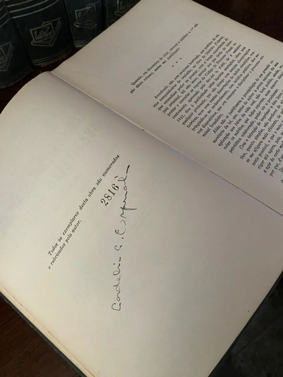 Código de Processo Penal Brasileiro - 9 Volumes - EDUARDO ESPINOLA FILHO (Histórico) - Foto 2