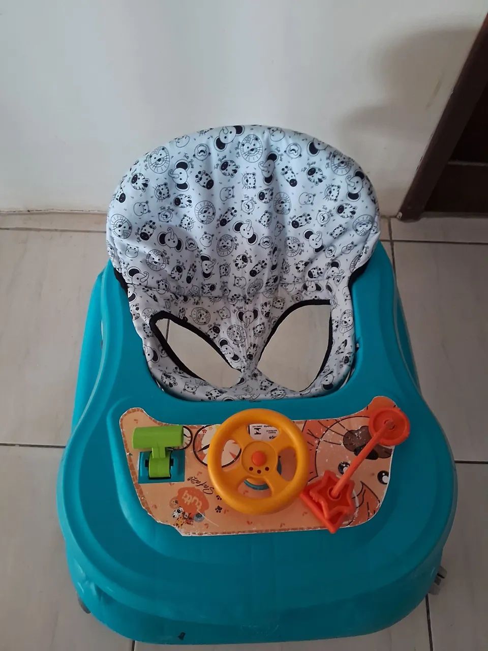 Andador Bebê Azul com Brinquedos zap *  - Foto 2