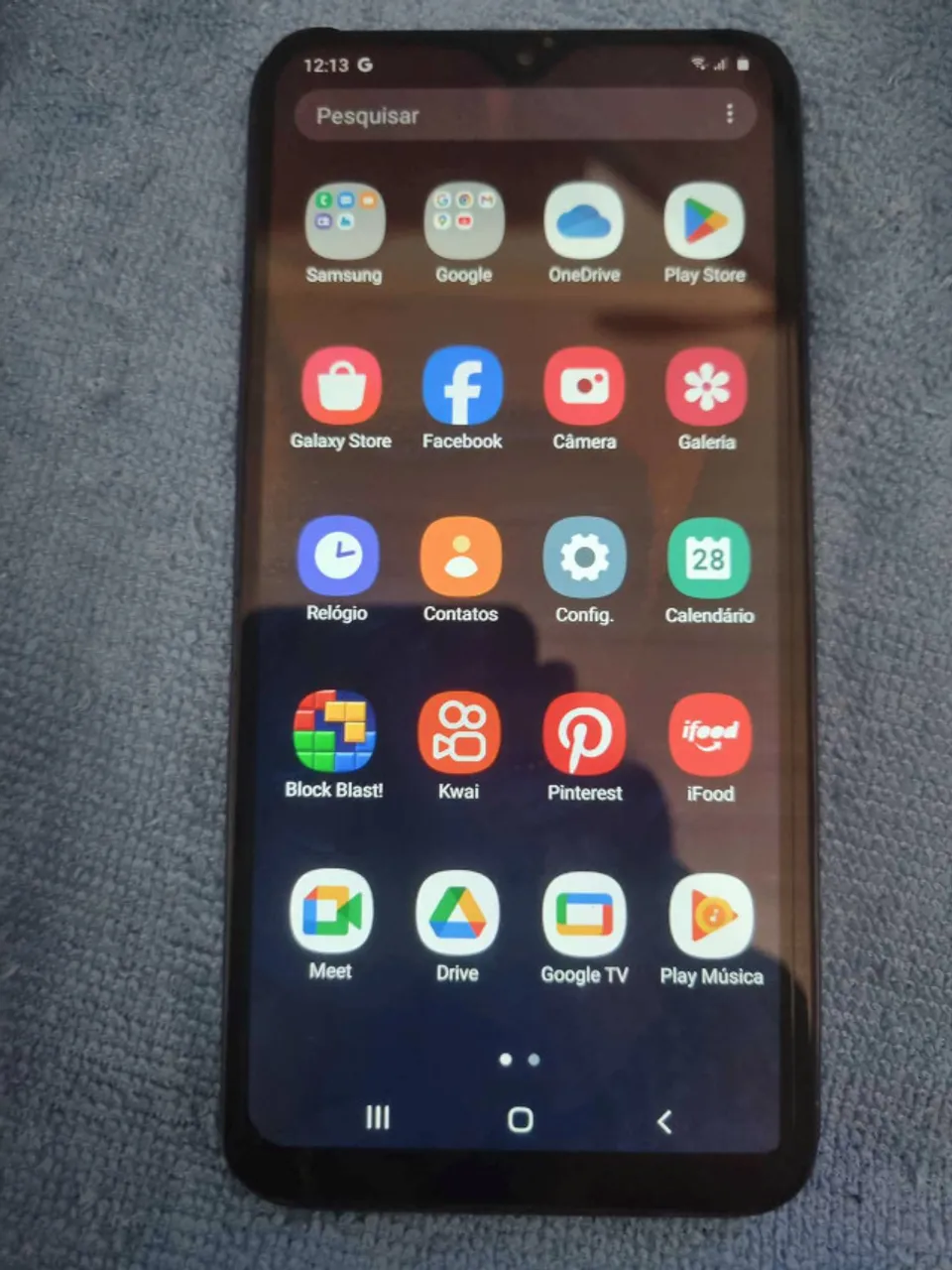 Samsung A10 já com película 3d