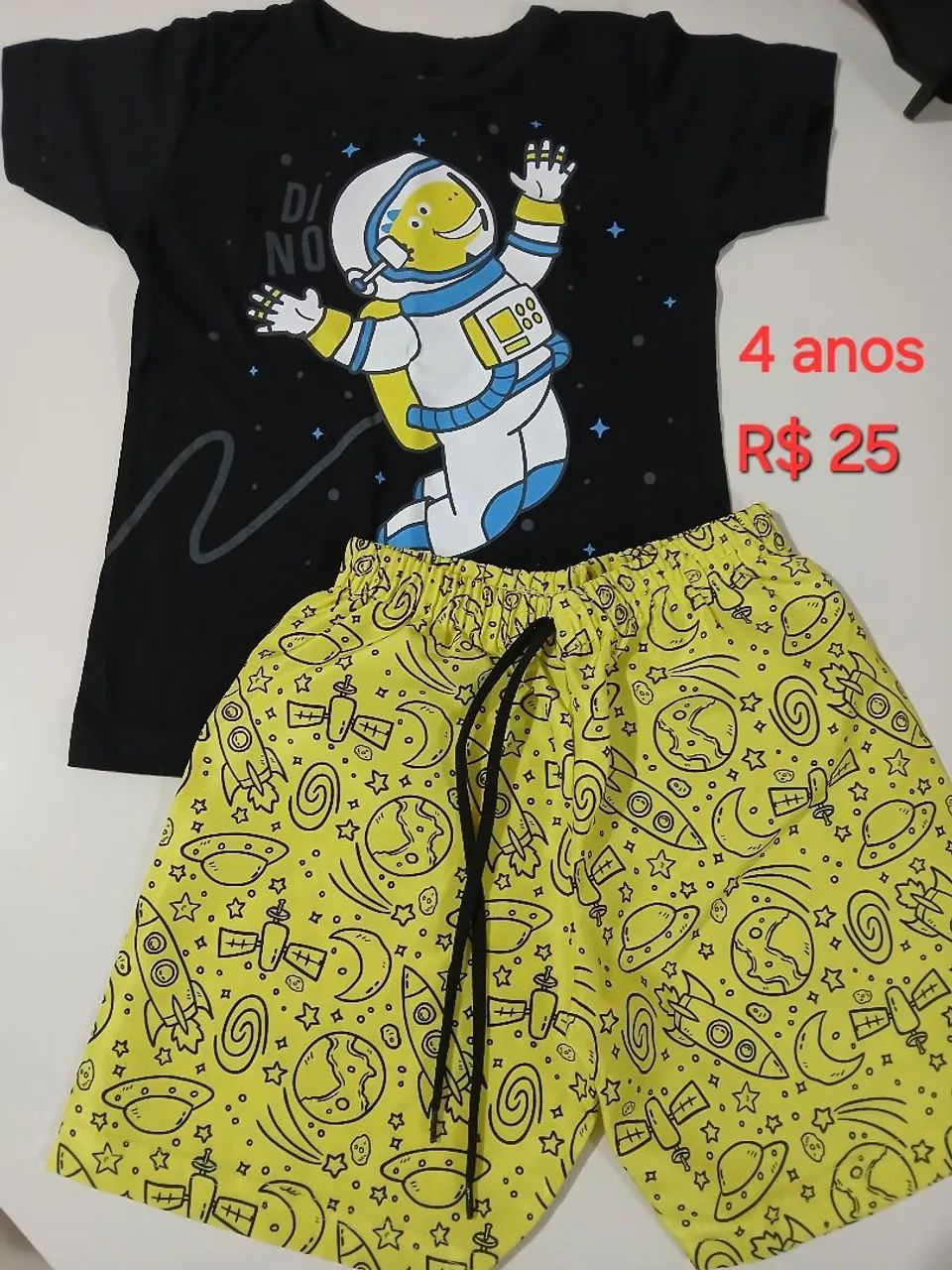 Camiseta do Capitão América - Tamanho 4 - Foto 4