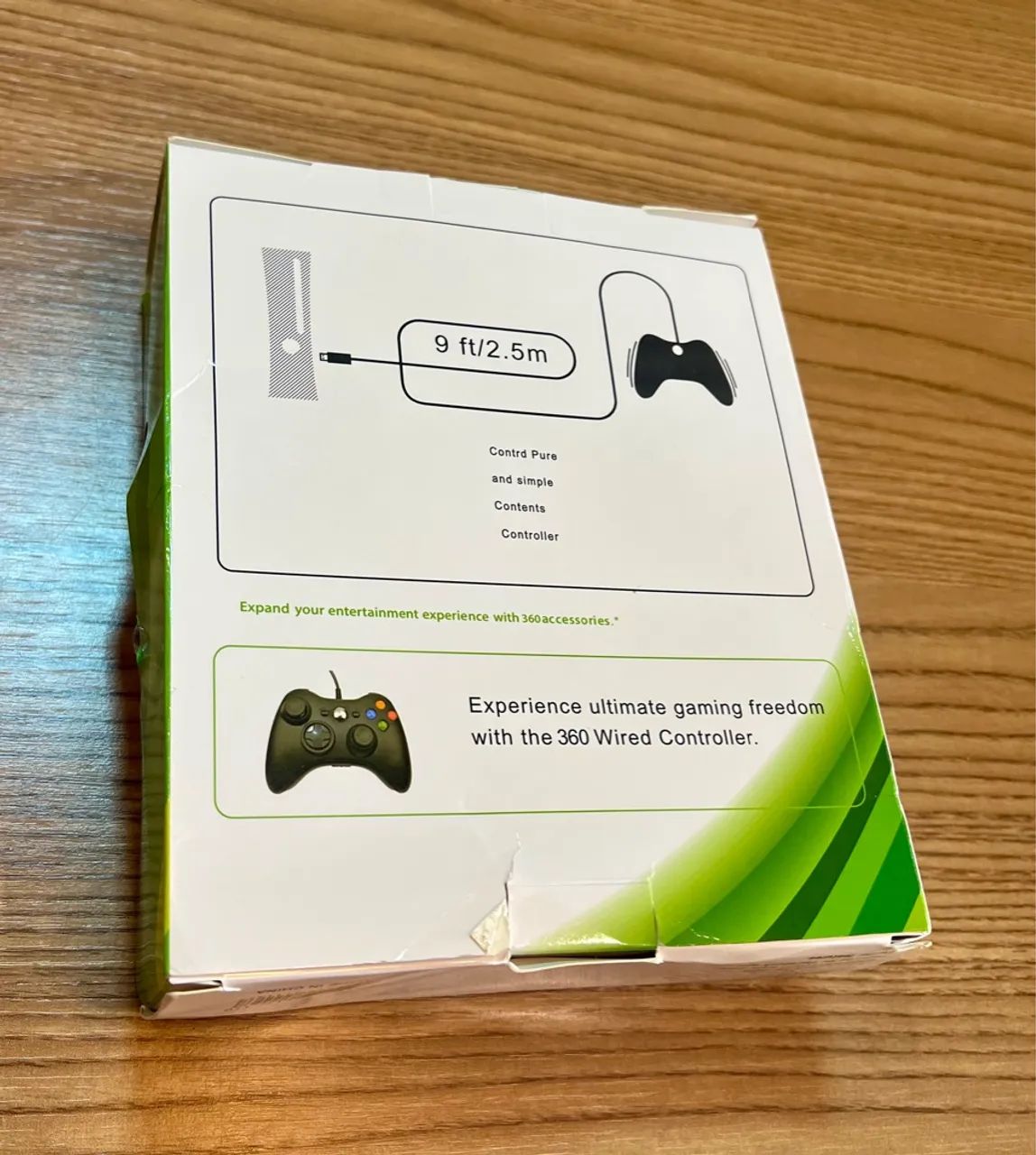 Controle com Fio Estilo Xbox 360 para PC e Xbox 360 - Foto 3