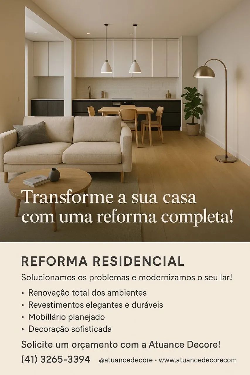 Reforma Completa para sua Casa!