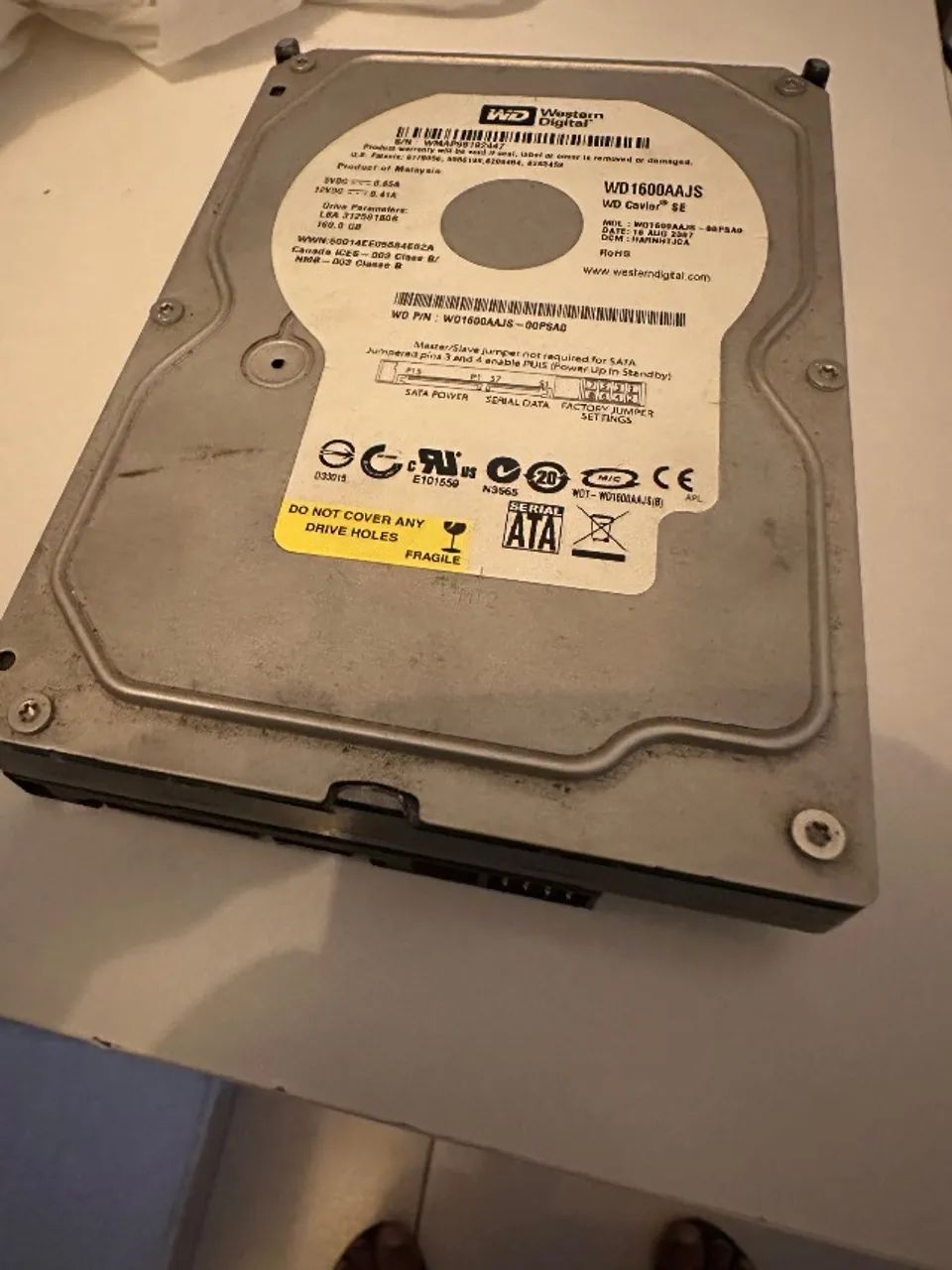 HD Western Digital 160GB - Foto 2