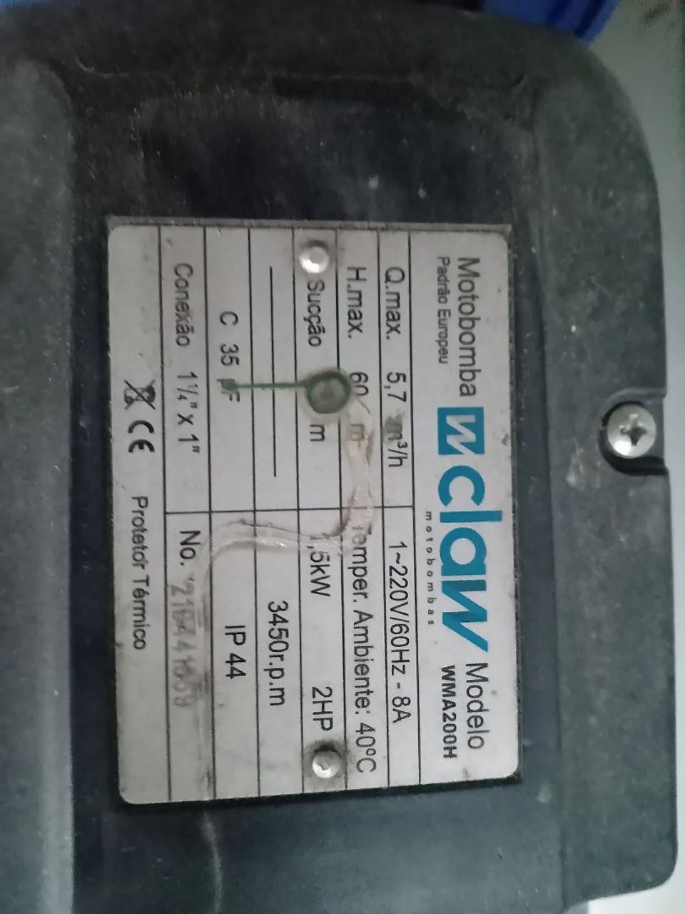 Bomba auto aspirante 2cv 1500w. - Foto 2