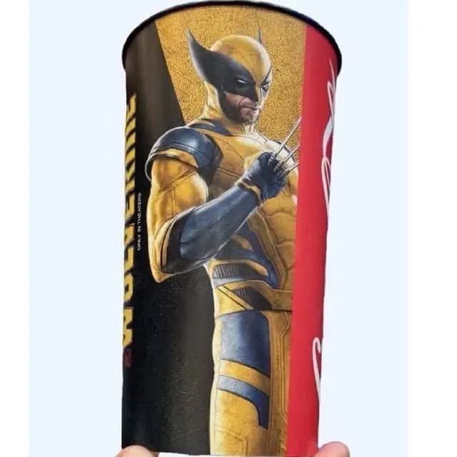 Copo ecológico Deadpool e Wolverine 550 ML - Foto 4